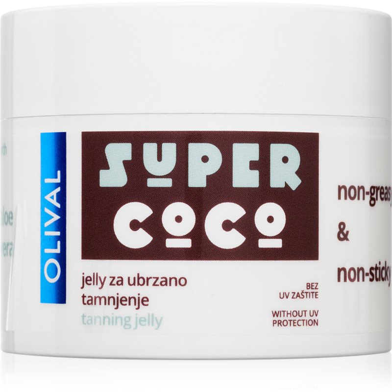 Olival SUPER Coco crema gel pentru hidratare. pentru accelerarea bronzului 100 ml