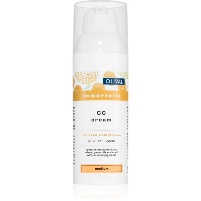Olival Immortelle crema CC hidratanta culoare Medium 50 ml