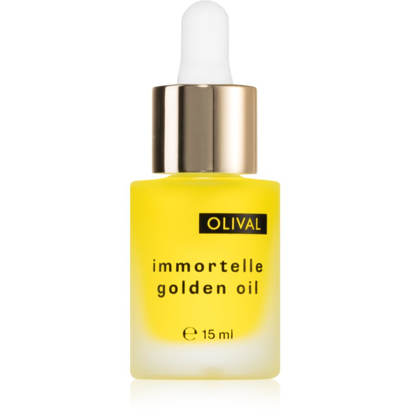 Olival Immortelle Golden Oil ulei facial pentru ten uscat și sensibil 15 ml