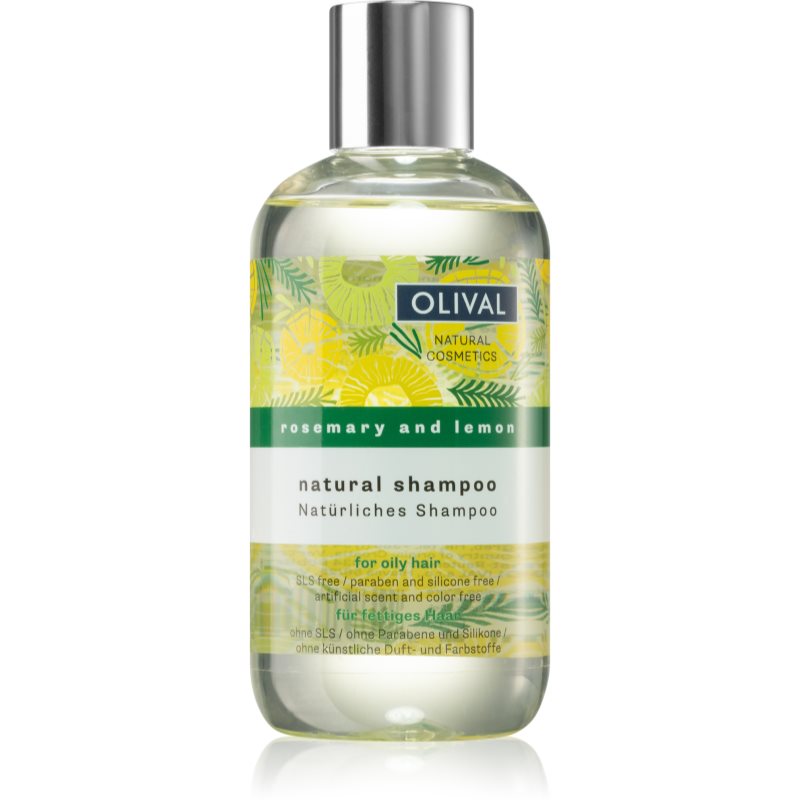 Olival Natural Rosemary and Lemon sampon natural pentru par gras 250 ml