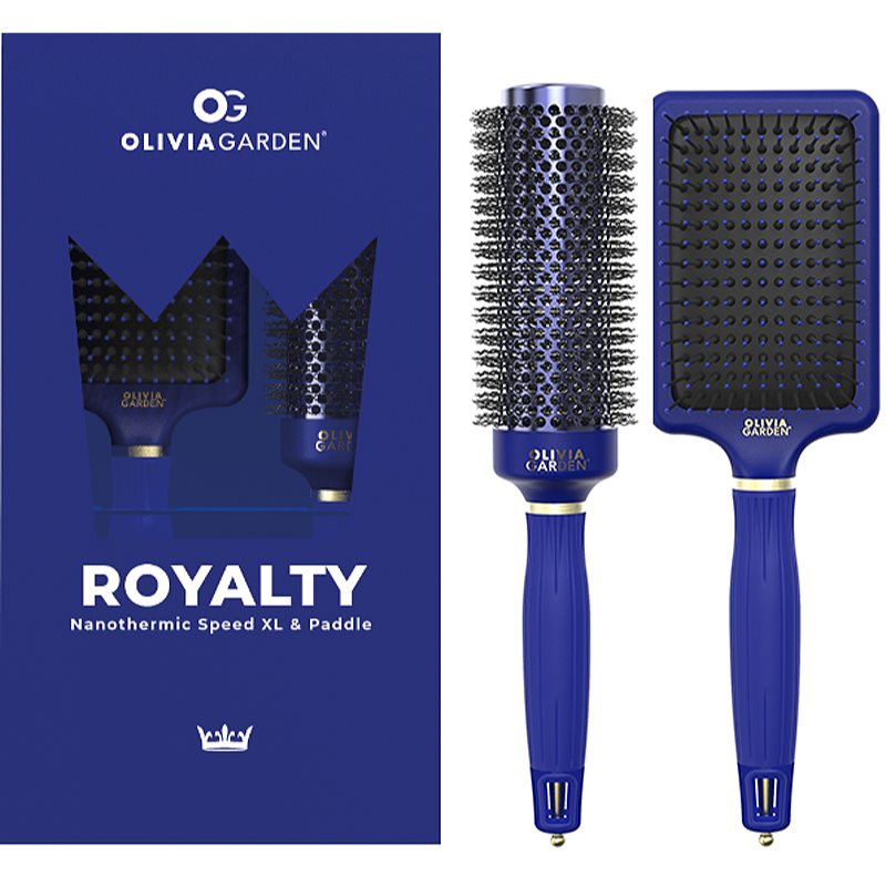 Olivia Garden Royalty set cadou pentru par usor de pieptanat