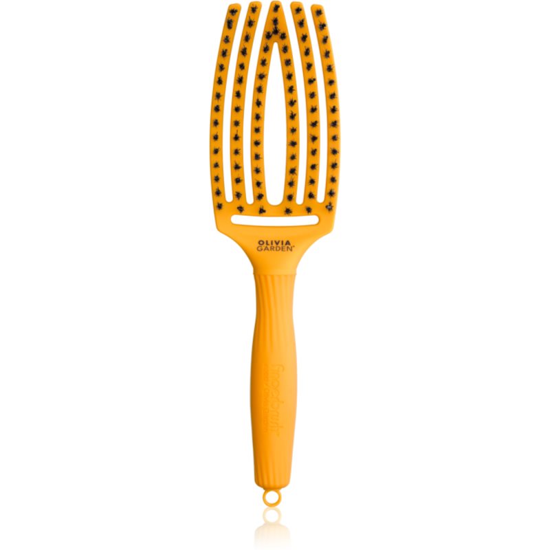 Olivia Garden Fingerbrush Bloom perie de tip paletă Sunflower 1 buc