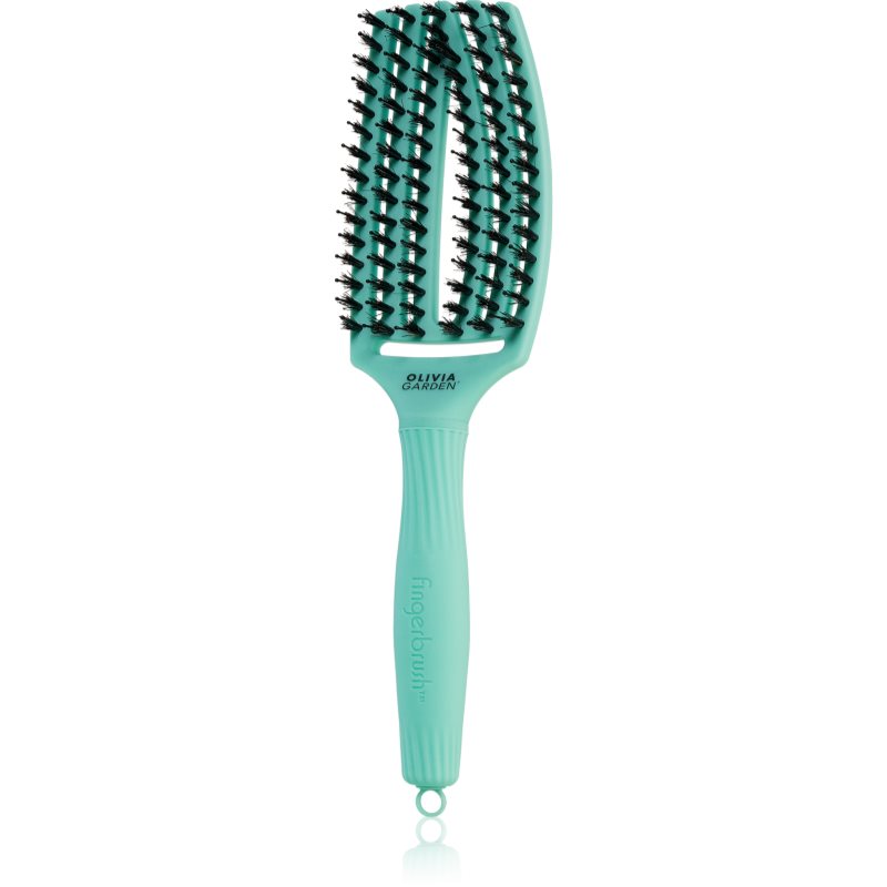 Olivia Garden 90s Party perie de tip paletă Fizzy Mint 1 buc