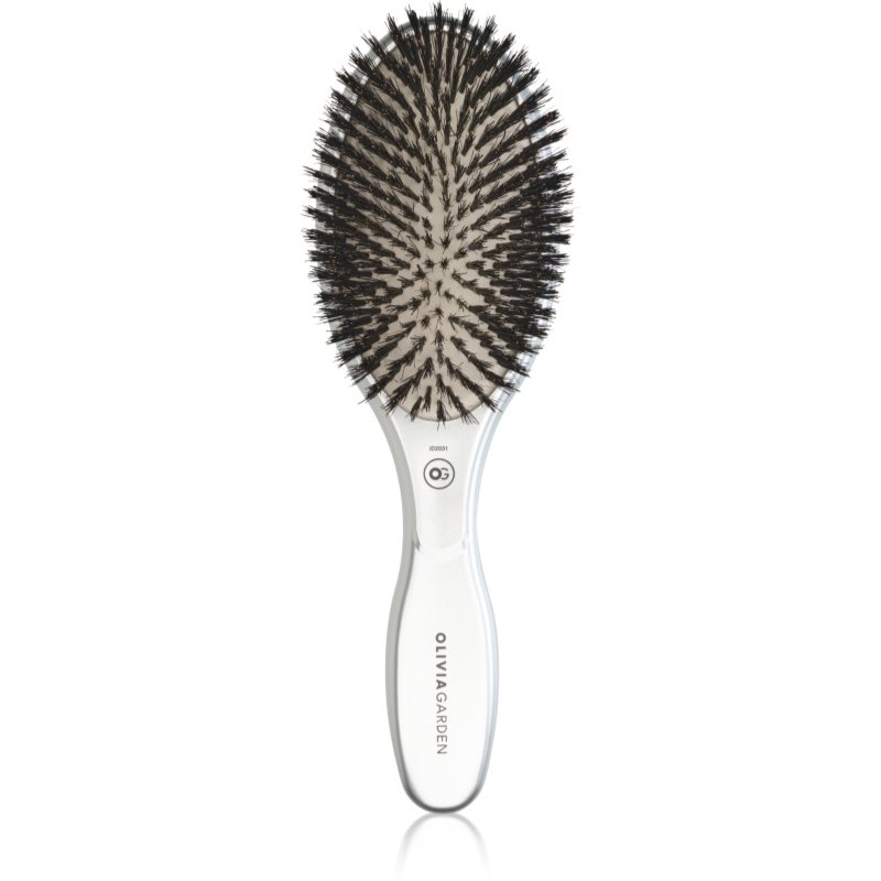 Olivia Garden Expert Care Oval perie de par cu peri de mistret 1 buc