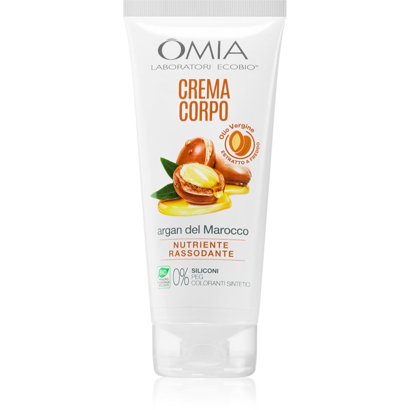 Omia Laboratories Argan del Marocco Cremă corp nutritivă și pentru fermitate cu ulei de argan 200 ml