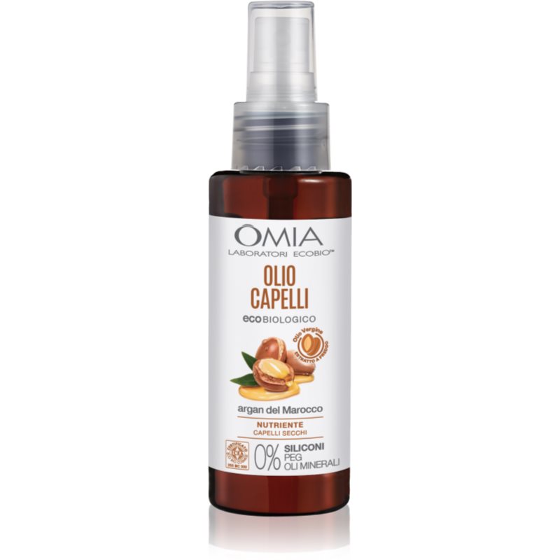 Omia Laboratories Argan del Marocco Ulei nutritiv pentru păr cu ulei de argan 100 ml