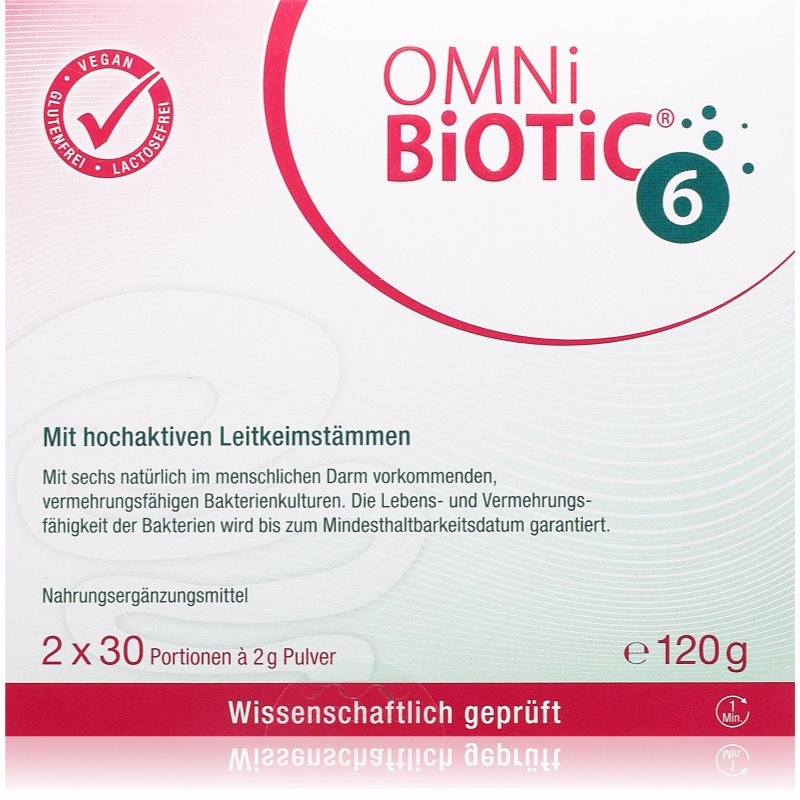 OMNI BiOTiC OMNi BiOTiC 6 Pulver mit Probiotika 2x60 g