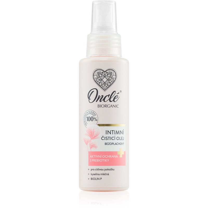 Onclé Biorganic ulei de curatare pentru igiena intima 100 ml