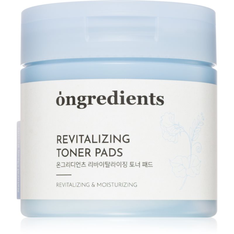 Ongredients Revitalizing Toner Pads dischete de tonifiere cu efect calmant 60 buc