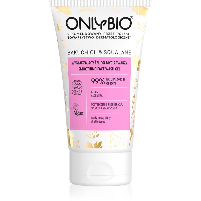OnlyBio Bakuchiol & Squalane gel calmant de curatare cu efect de netezire 150 ml