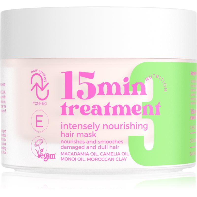 OnlyBio Hair Cycling Nutrition mască hrănitoare profundă pentru păr 280 ml