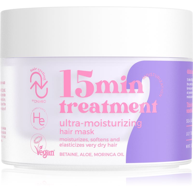 OnlyBio Hair Cycling Hydration mască de hidratare profundă pentru păr 280 ml OnlyBio Hair Cycling Hydration mască de hidratare profundă pentru păr 280 ml