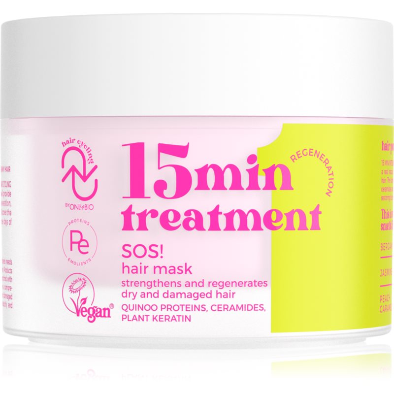 OnlyBio Hair Cycling Regeneration Masca regeneratoare pentru păr uscat și deteriorat 280 ml OnlyBio Hair Cycling Regeneration Masca regeneratoare pentru păr uscat și deteriorat 280 ml