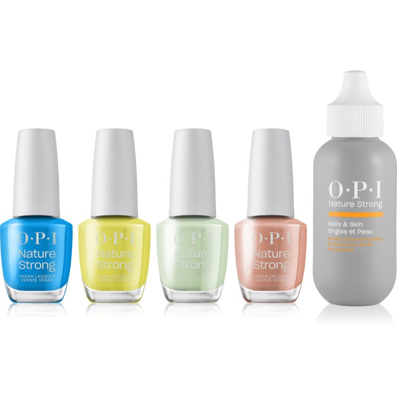 OPI Nature Strong bundle set pentru unghii