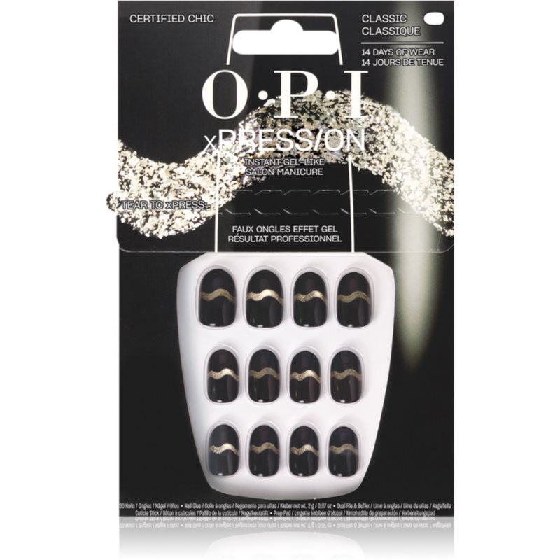 OPI xPRESS/ON unghii artificiale Certified Chic 30 buc