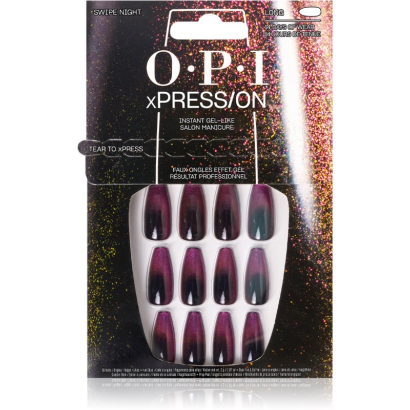 OPI xPRESS/ON unghii artificiale Swipe Night 30 buc