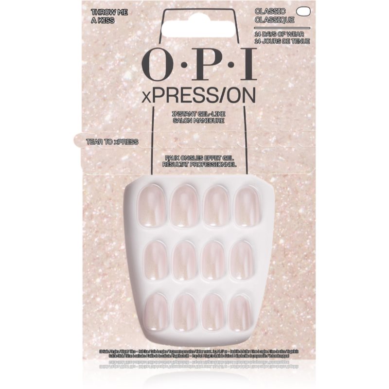 OPI xPRESS/ON unghii artificiale Throw Me a Kiss 30 buc