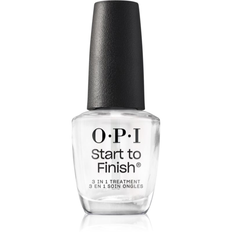 OPI Start To Finish lac de unghii de baza si superioara cu efect de nutritiv 15 ml