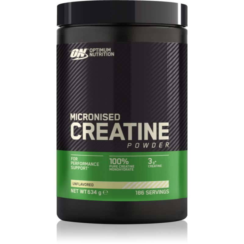 Optimum Nutrition Micronised Creatine Powder pulbere pentru susținerea performanțelor sportive aroma Unflavoured 634 g