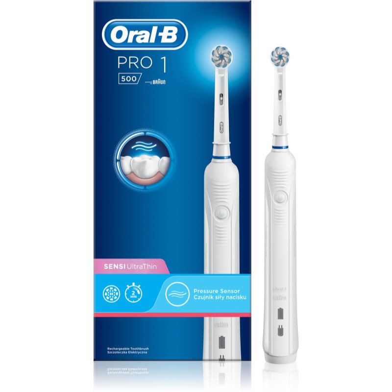 Oral B Pro 1 500 Sensi UltraThin periuta de dinti electrica 1 buc