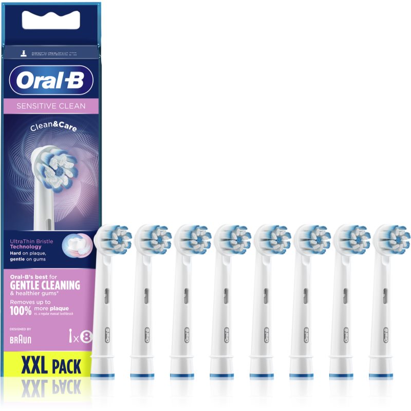 Oral B Sensitive Ultra Thin Capete De Schimb Pentru Periuta De Dinti 8 Buc