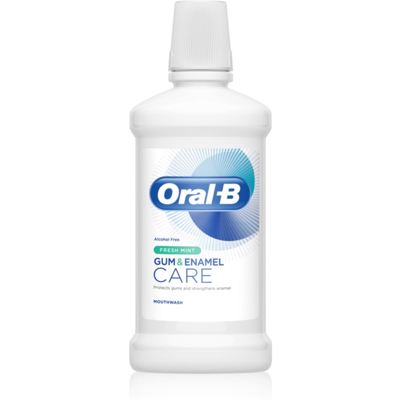 Oral B Gum&Enamel Care apă de gură pentru dinti sanatosi si gingii sanatoase 500 ml