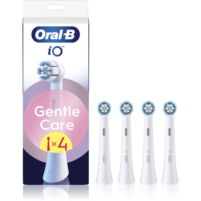 Oral B iO Gentle Care capete de schimb pentru gingii sensibile White 4 buc