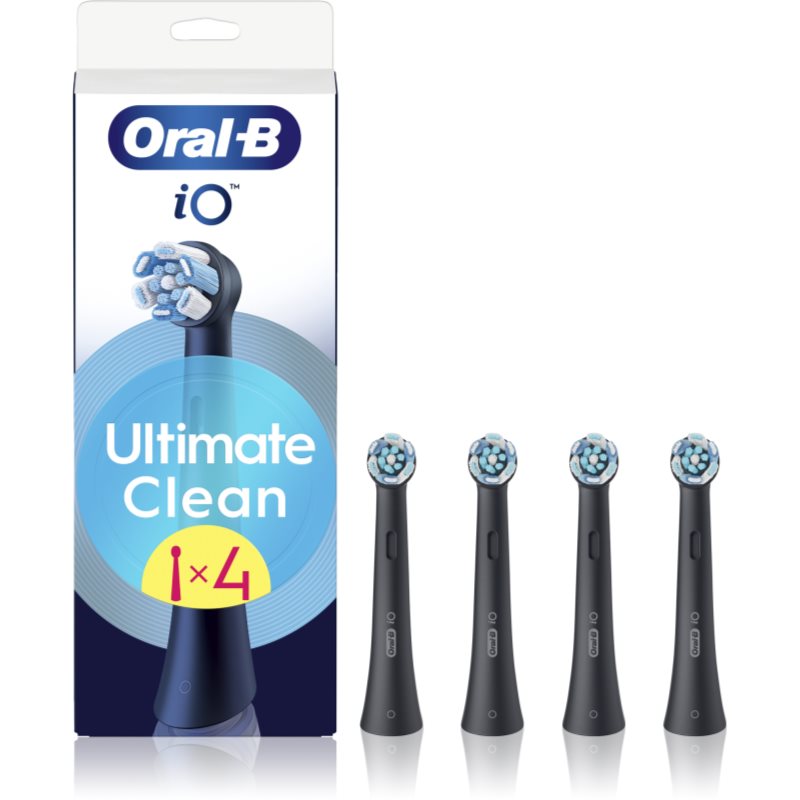 Oral B iO Ultimate Clean capete de schimb pentru periuta de dinti Black 4 buc