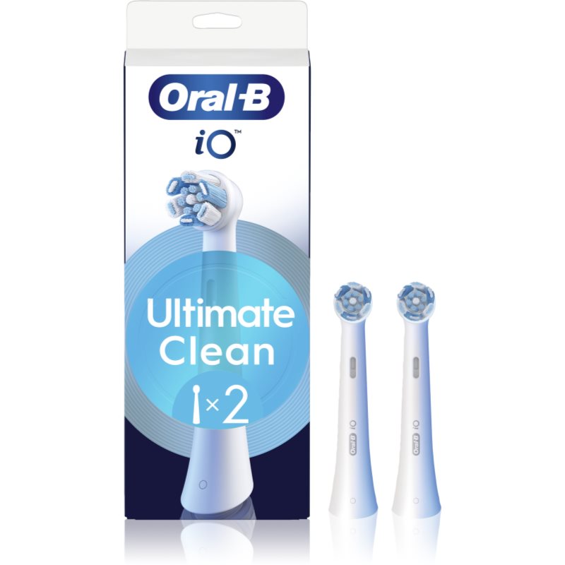 Oral B iO Ultimate Clean capete de schimb pentru periuta de dinti White 2 buc