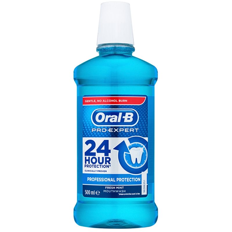 Oral B Pro-Expert Professional Protection apă de gură aroma Fresh Mint 500 ml