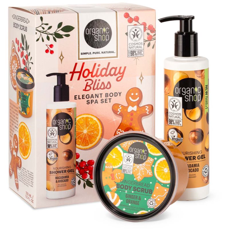 Organic Shop Holiday Bliss set cadou pentru corp