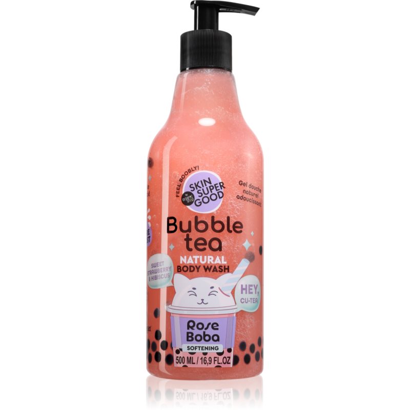 Organic Shop Skin Super Good Bubble Tea gel de dus relaxant 500 ml