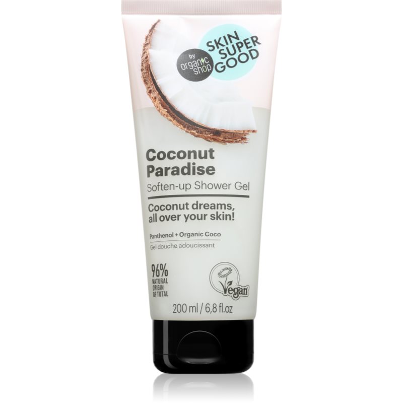 Organic Shop Skin Super Good Coconut Paradise gel de dus relaxant 200 ml
