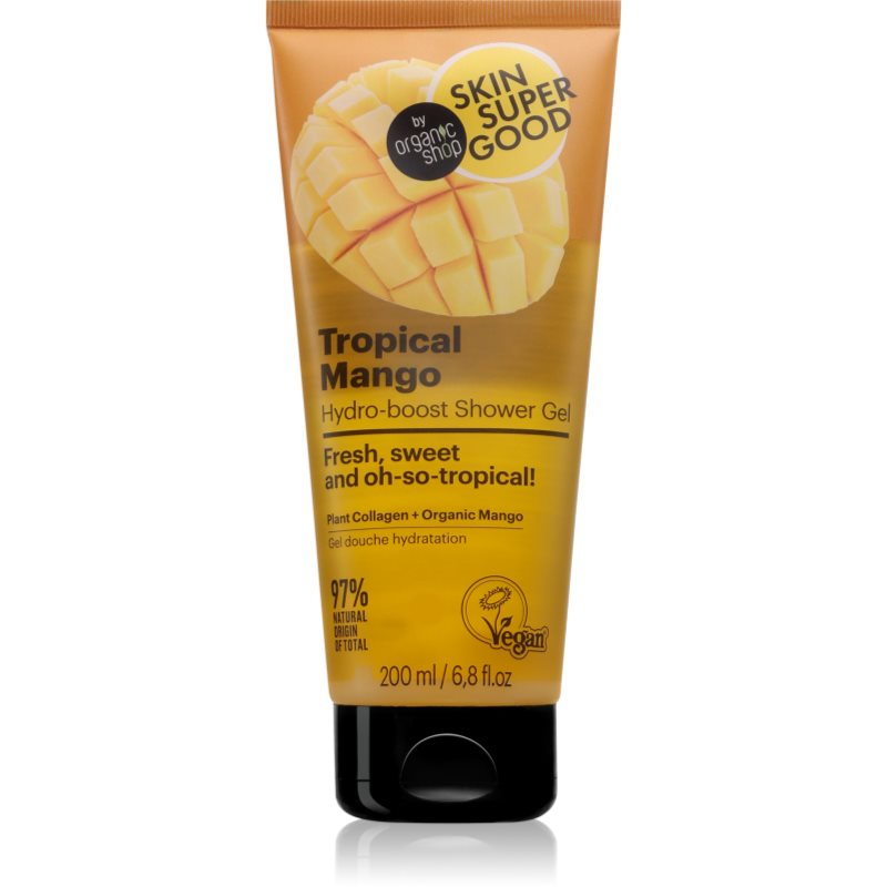 Organic Shop Skin Super Good Tropical Mango gel de duș cu ulei de mango 200 ml