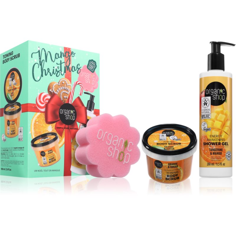 Organic Shop Mango Christmas set cadou pentru corp