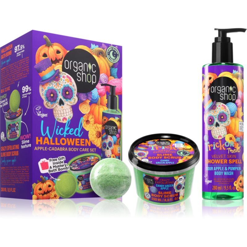Organic Shop Wicked Halloween set cadou pentru corp