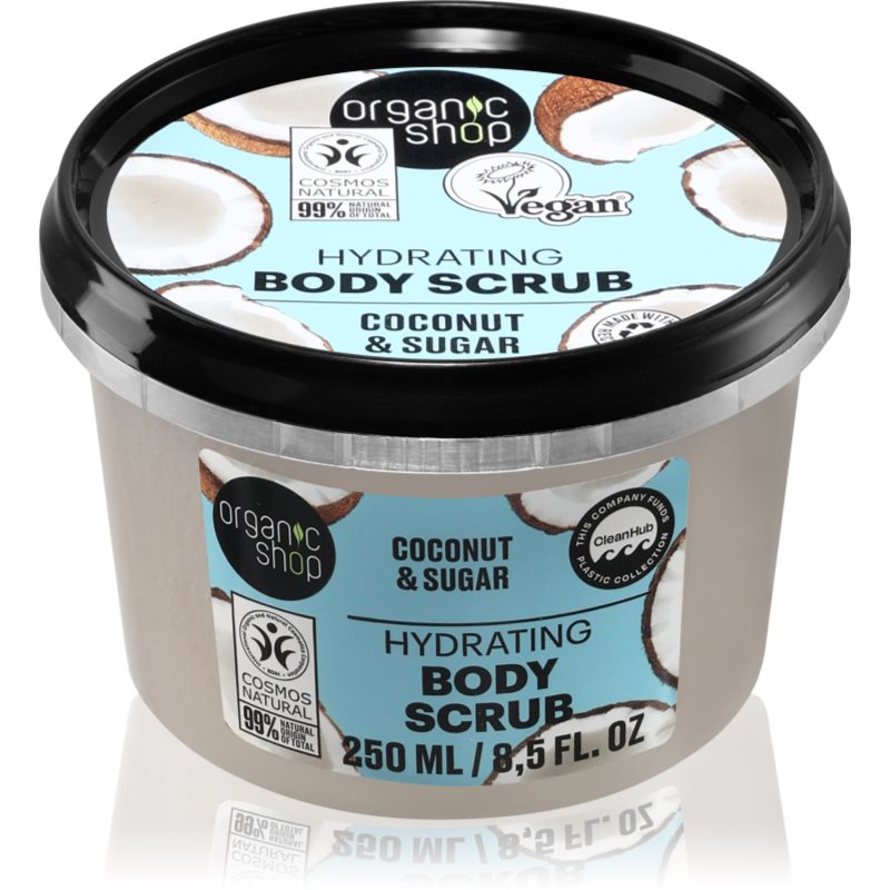 Organic Shop Body Scrub Coconut & Sugar exfoliant de corp hidratant 250 ml
