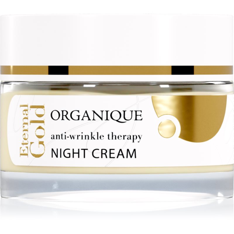 Organique Eternal Gold Anti-Wrinkle Therapy Crema de noapte hidratanta anti-rid 50 ml