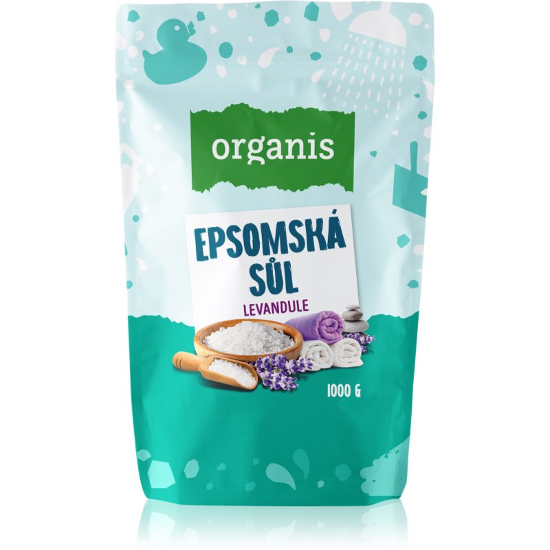 Organis Epsom salt Lavender saruri de baie 1000 g