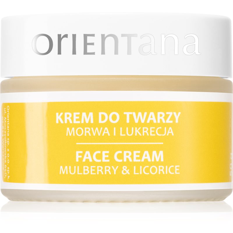 Orientana Mulberry & Licorice Face Cream crema de fata calmanta 50 g