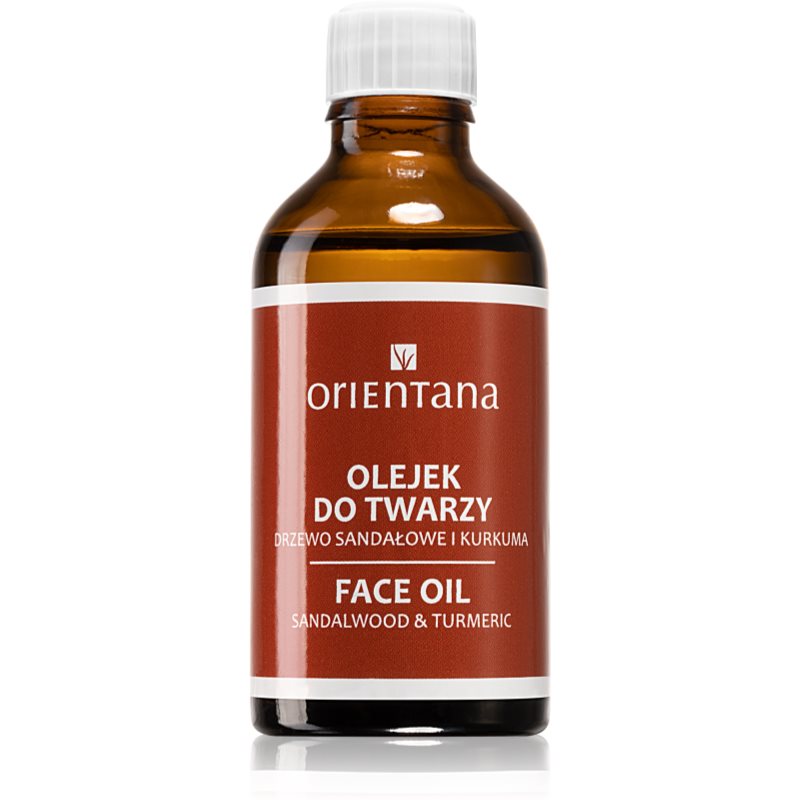 Orientana Sandalwood & Turmeric Face Oil ulei facial de reintinerire 50 ml