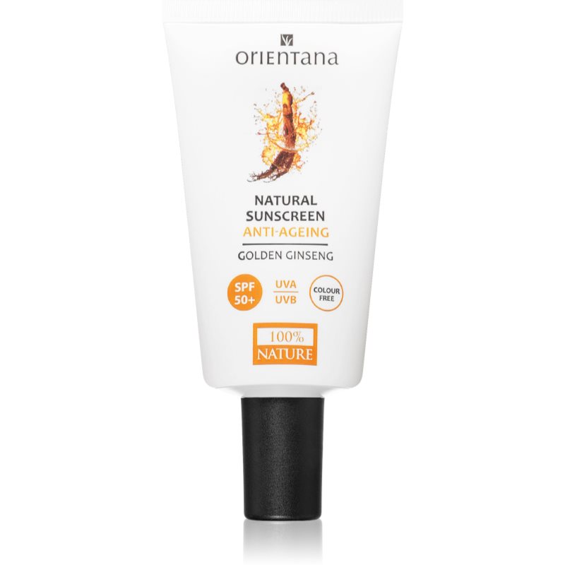 Orientana Natural Sunscreen crema de zi usoara SPF 50+ 50 ml