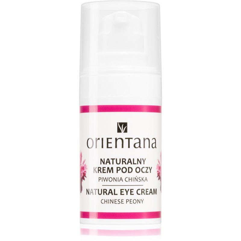 Orientana Chinese Peony Natural Eye Cream crema de ochi regeneratoare 15 ml