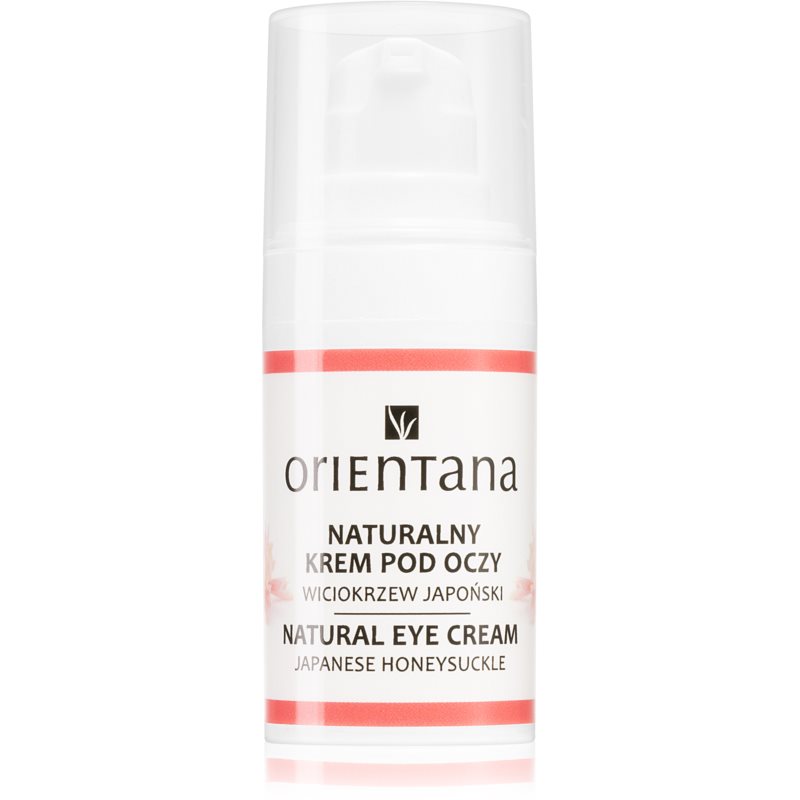 Orientana Japanese Honeysuckle Natural Eye Cream crema anti rid pentru ochi 15 ml