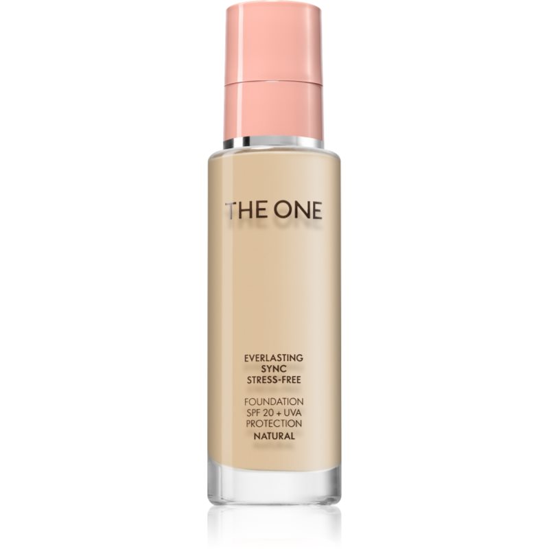 Oriflame The One Everlasting Sync Stress-Free machiaj persistent SPF 20 culoare Vanilla Neutral 30 ml