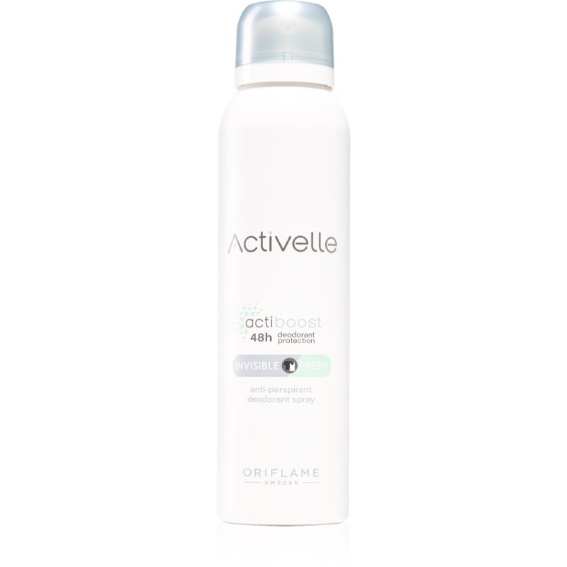 Oriflame Activelle Invisible Fresh deodorant spray antiperspirant 150 ml