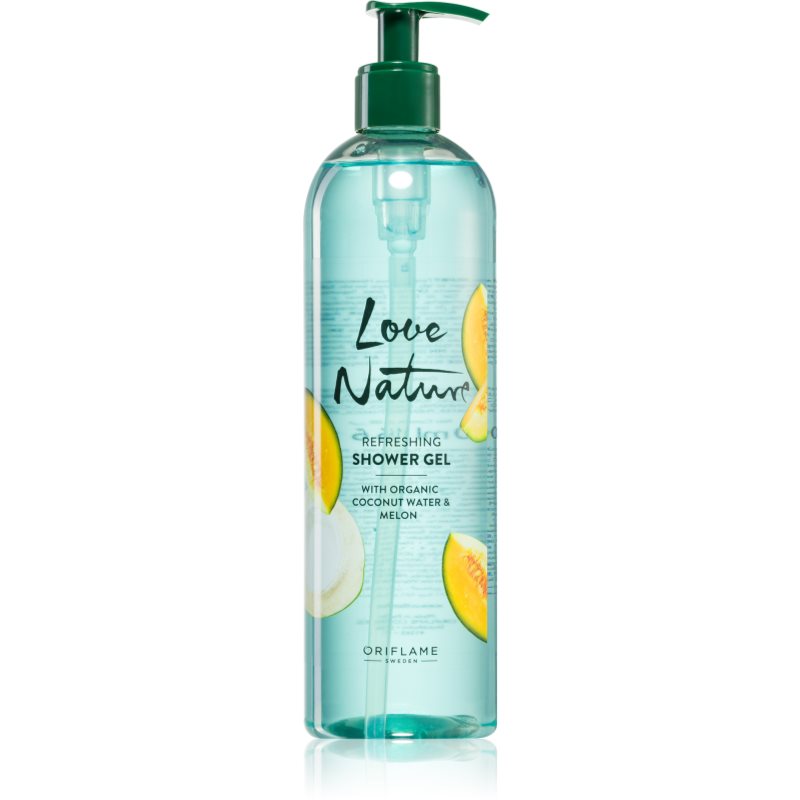 Oriflame Love Nature Coconut Water & Melon gel de dus revigorant 500 ml