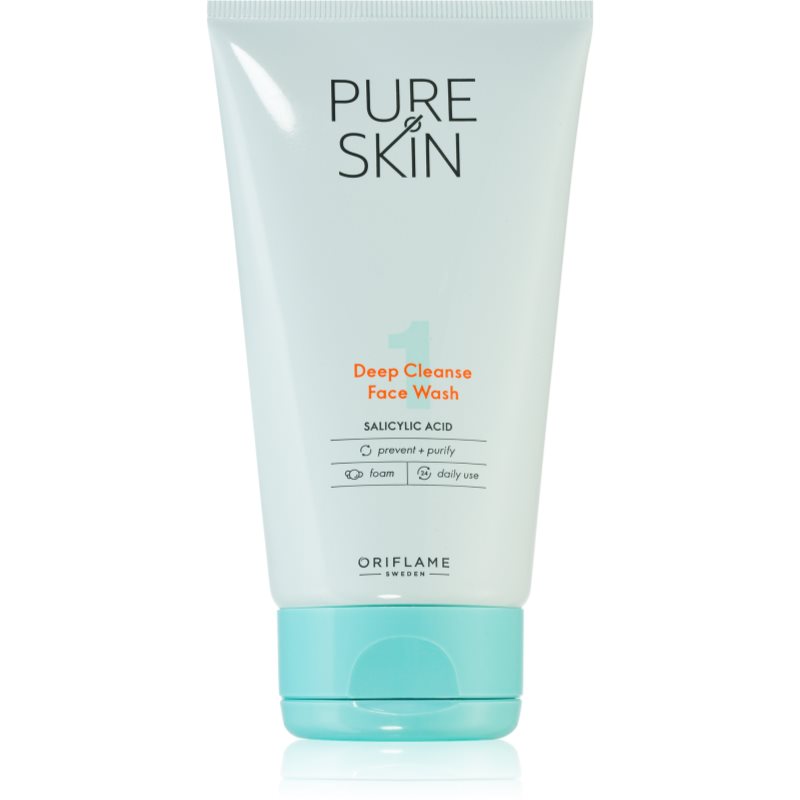 Oriflame Pure Skin gel de curatare facial pentru ten gras 150 ml