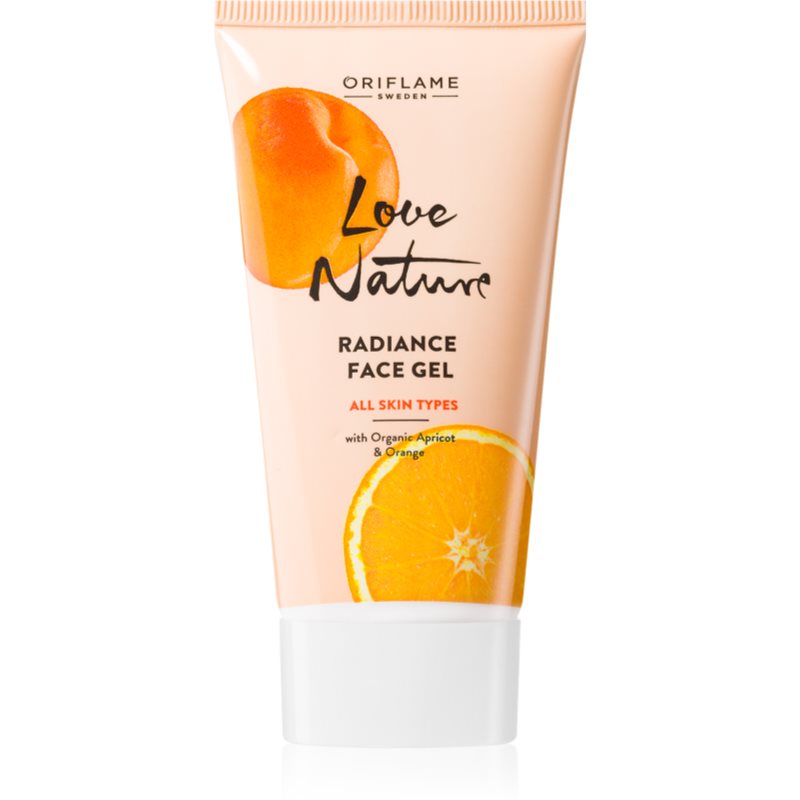 Oriflame Love Nature Organic Apricot & Orange ser hidratant cu efect de iluminare 50 ml