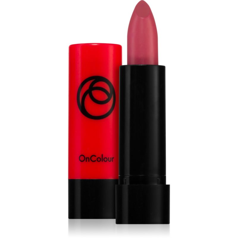 Oriflame OnColour ruj crema pachet pentru calatorie culoare Rosy Pink 2,5 g